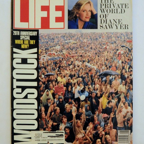 VTG 1989 LIFE Magazines Your CHOICE Barbara Bush Hollywood Woodstock 20th Bra - Picture 8 of 13